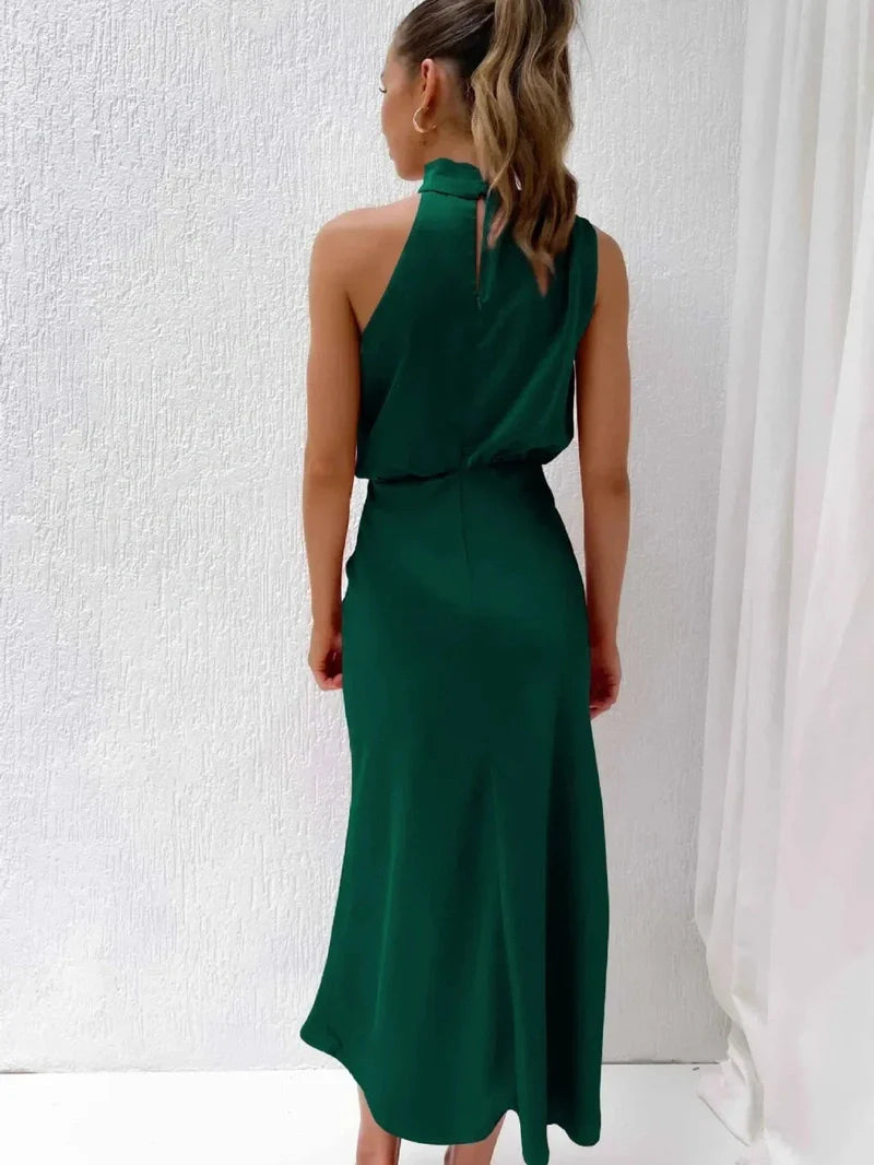Grace™ | Elegáns Selyem Ruha 