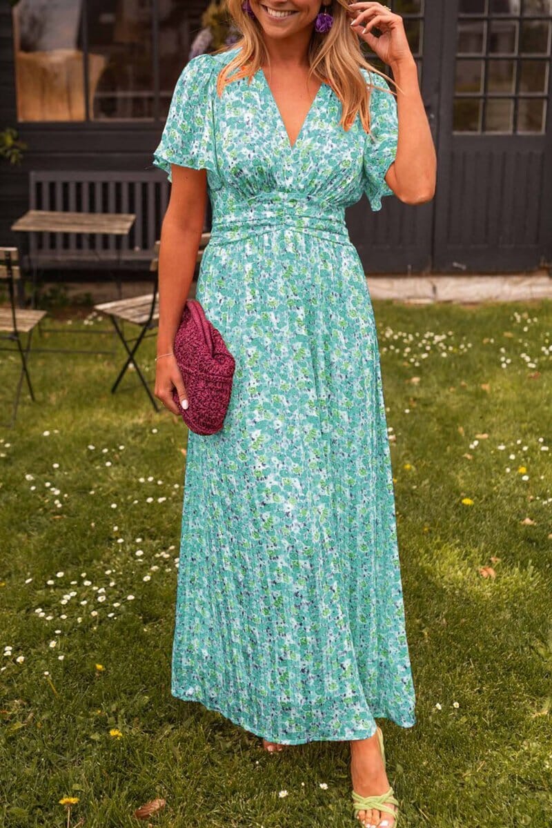 Sandra™ | Nyári V-nyakú Maxi Ruha